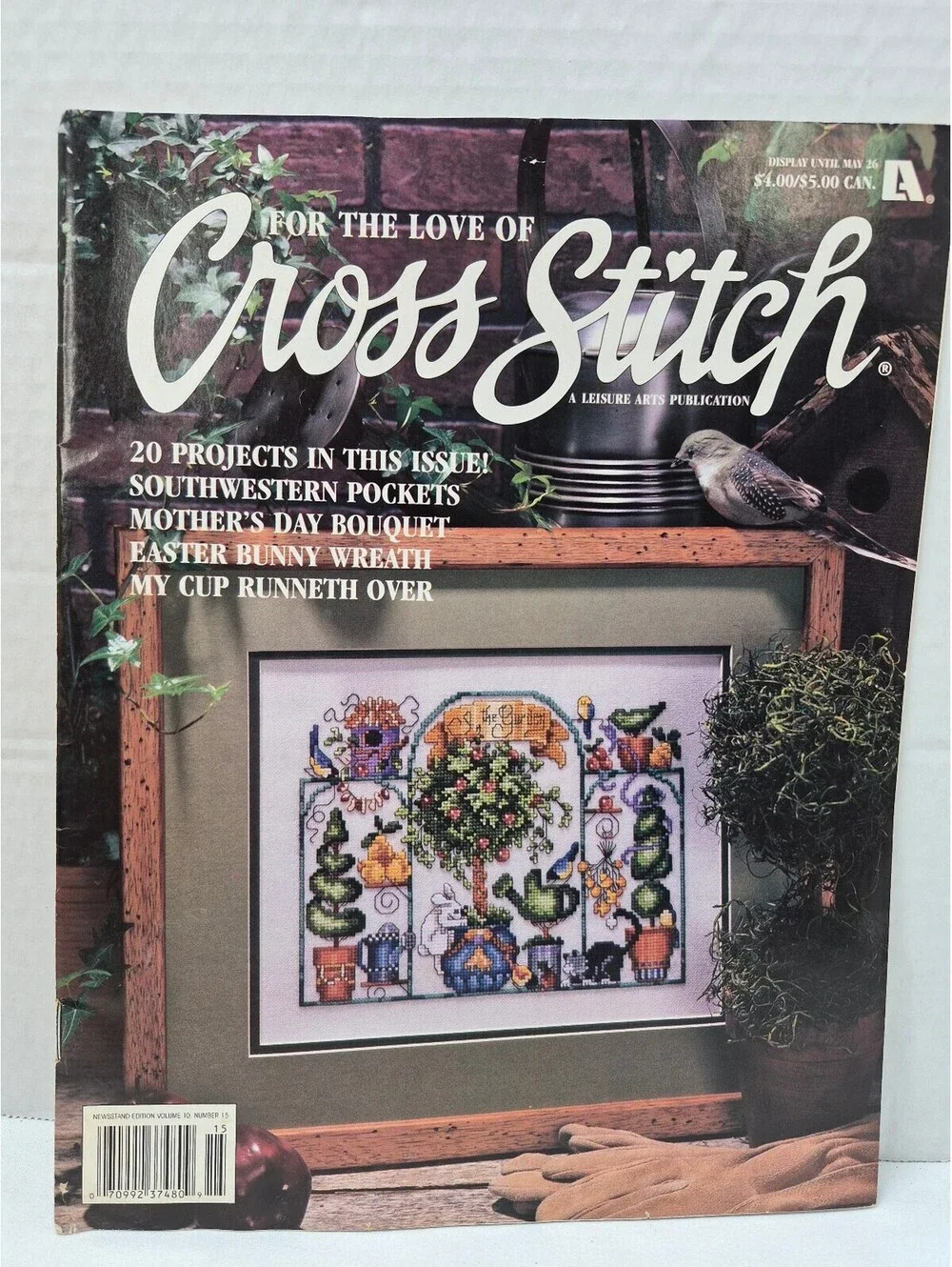 For the Love of Cross Stitch Magazine - 20 Projects with Patterns J288
